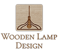 Logo Wooden Lamp - Producator de lampi de birou, veioza birou, lustra vintage lemn, cutii de Craciun, cutii cu cadouri de Craciun 100% brand Romanesc
