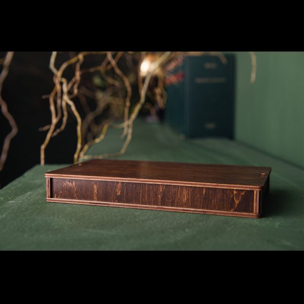 Cutie mica lemn cu 2 compartimente - Alege-o ca pe o cutie cadouri, cutie cu amintiri sau cutie cu poze - Producator cutii lemn