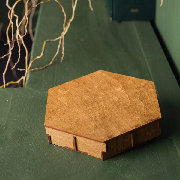Cutie hexagon - Alege dintr-o gama larga de cuti de cadou, cuti de cadouri, cutii de lemn, cutie pt cadou