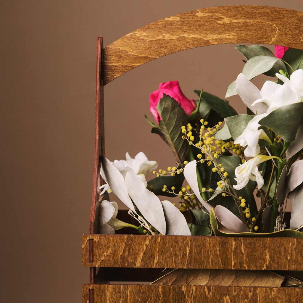 Cos pentru flori - Alege dintr-o gama larga de cuti de cadou, cuti de cadouri, cutii de lemn, cutie pt cadou, cutii handmade, cuti handmade